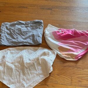 Set of 3 tube tops